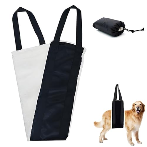 Tkxjry Imbracatura Classico, Imbracatura Supporto per Cani, Pettorina di Sollevamento per Cani, Cinghie di Supporto per Cani, per Cani Disabili, Feriti, Anziani, per Riabilitazione del Cane