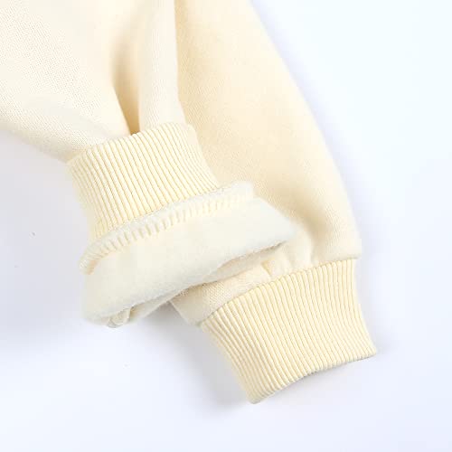Image of MYGBCPJS Youth 2PCS Jogger Outfits Set Fleece Hooded + Sweatpants Boys Girls Athletic Sweatsuits Pullover Clothes