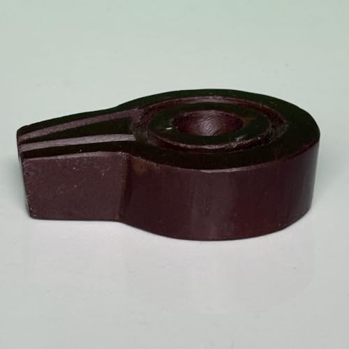 Image of Jaleri Yoni Base, Lingam Holder, Jalahari, Goripitham, Aadhar Saktipith Pitham Argha Stand Panapitham Hasta Kamal Base Jaleradhari For Narmadeshwar Shivling (3 Inch Brown Flat Jaladhar)