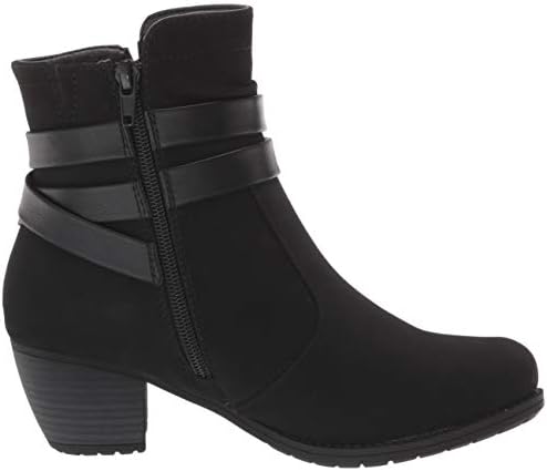 Easy Street Women's Ankle Boot, Black Suede, 8 | Image 5