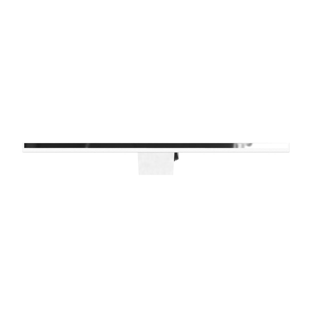 Aplique Espejo Baño con Interruptor, Acero Inoxidable, 40 cm, Lámpara de Espejo Baño 10 W 800 lm, Blanco Neutro 4000 K,Luz de Espejo de Baño de 40cm,IP44 Impermeable