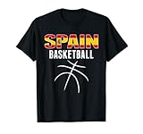 Spanien Basketball Fans Trikot - Spanische Flagge Sportliebhaber T-Shirt