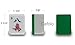 Mose Cafolo Professional Chinese Mahjong Set X-Large 144 Numbered 1.6 inch Melamine Tiles with Carrying Case - Complete Mahjongg Majiang Game Set (特大號麻將牌)