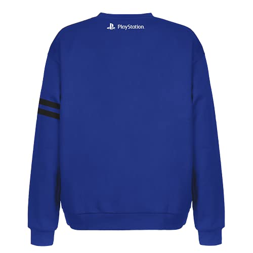 Moletom Symbols, Unissex, Sony Playstation, Azul Royal, P