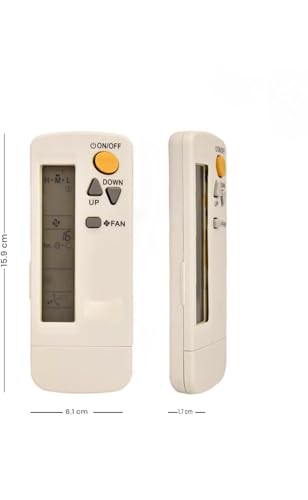 Image of NIYVEN Compatible Daikin Ac Remote Original Model BRC4C151 Air Conditioner Suitable for Split or Window Exactly Match Each Key of Remote with Original remotes Control use New AAA Alkaline Batteries.