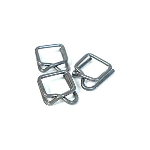 Mr. ShrinkWrap 1/2" Self-Locking Metal Buckle(100 count) Cover