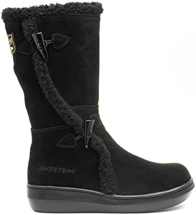 Rocket Dog Women's Calf Long Boots, Black, 8 | Image 1