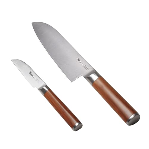 ideaco(�C�f�A�R) � 2�{ �Z�b�g �O�� �� �y�e�B�i�C�t ���n kitchen knife pair set santoku & petit cherry (�L�b�`�� �i�C�t �y�A�Z�b�g �`�F���[)