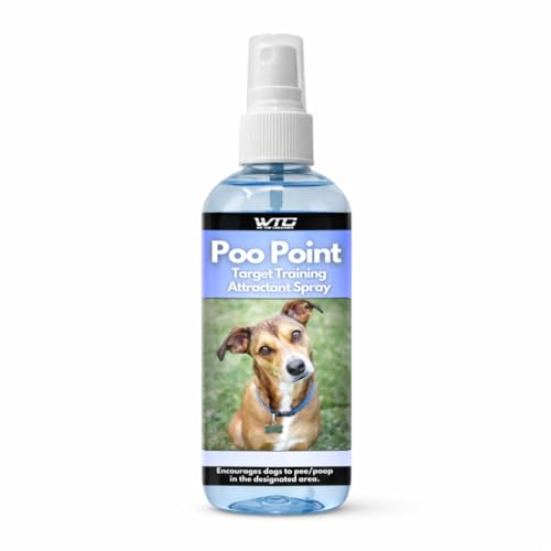 Image of WTC Dog & Puppy Potty Training Spray 500ml | Poo Point Training Aid Attracts Dogs to Pee in Right Spot | Indoor Outdoor Toilet Training Solution | Housebreaking Aid for Puppies