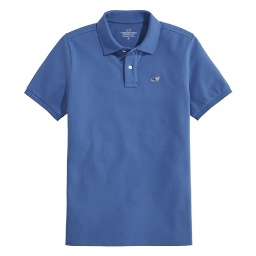 Image of Vineyard Vines Boys' Edgartown Short Sleeve Pique Polo