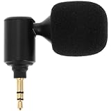 HOLIDYOYO Mikrofon mit Geradem Stecker Flexibles Live Streaming Mikrofon für Laptop Tablet und PC Vielseitiges Home Computer mikrofon mit Klarem Sound und Einfacher Plug and Play Nutzung