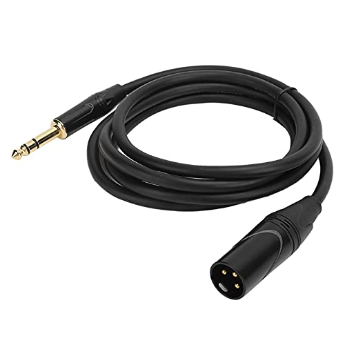 Câble XLR mâle vers 6.35 mm en cuivre sans oxygène pour studio