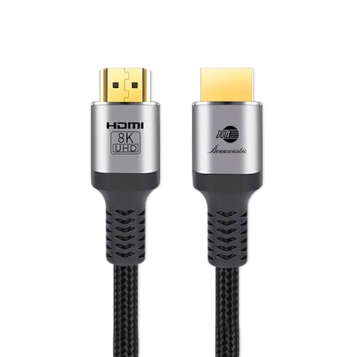 BOAACOUSTIC JIB 8K 4K Cable HDMI 48Gbps 2M, Certificado Ultra Alt...