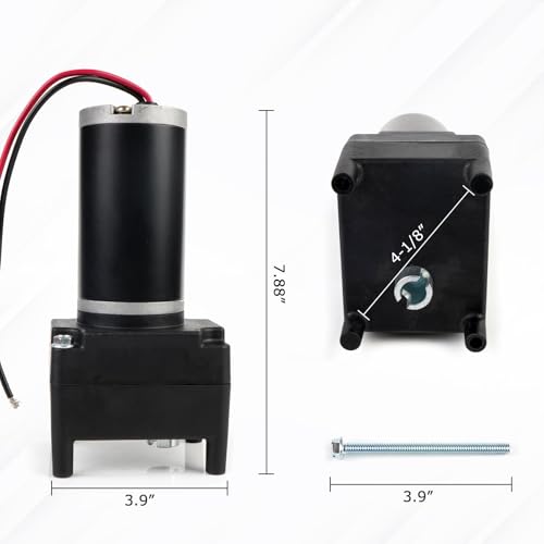 Image of RV Fifth Wheel Landing Gear Motor Compatible with Lippert Venture Stromberg Atwood 5500 lbs Replace 142178 LG-142178 LC-142178 M-9000-PK 5th Wheel Landing Gear Motor