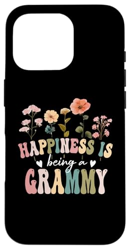 Happiness is Being a Grammy Floral Grammy Mother's Day X}zP[X iPhone 16 Pro p