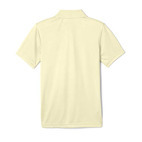 Image of French Toast Big Boy's Short Sleeve Sport Polo Shirt Shirt, Yellow, YXL