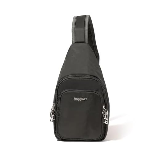 Where to buy baggallini messenger sling bag Baggallini Sling Anti-Theft Crossbody Bag
