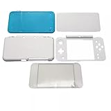 Le jeu complet de boîtiers remplaçables comprend le couvercle de la plaque frontale, le cadre de la plaque frontale, le cadre supérieur, le cadre central et la coque inférieure et est uniquement disponible pour les consoles New 2DS XL/LL.
