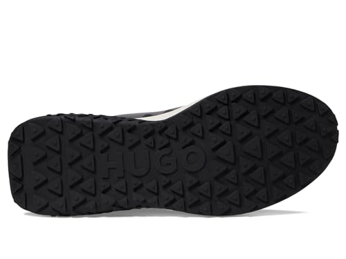 Image of HUGO Mens Running Style Mix Material Sneakers