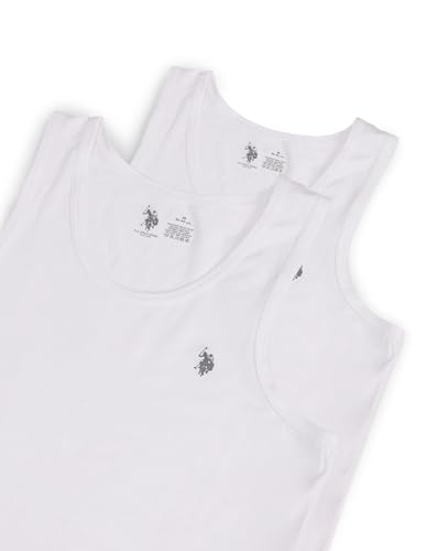 Image of U.S. Polo ASSN. Men's PV002 Cotton Stretch Anti Bacterial Premium Vest