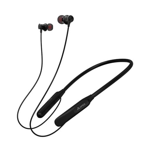 Image of APES AudioWrap Wireless Bluetooth Neckband, 20Hrs Playtime,10mm Dynamic Drivers