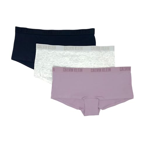 Short en coton Calvin Klein pour femme : lot de 3 vêtements de nuit respirants