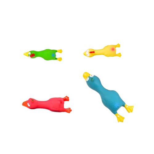 Juguete de Látex Squeaky para Perros 6.7 pulgadas 4 Pzs
