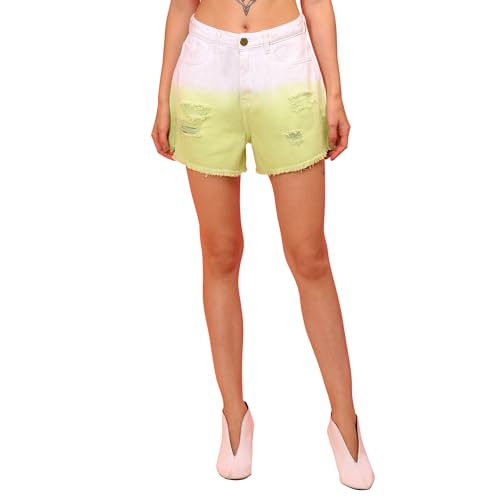 Image of Globus Women Shorts (3641883001 Neon Yellow XS)