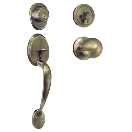 Cerraduras para puerta principal Marca MORNWELL 4
