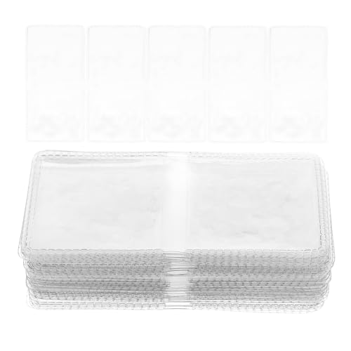Fundas de monedas transparentes contra desgaste Toyvian protectores plegables