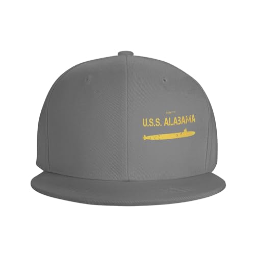 Ssbn 731 USS Alabama Adjustable Outdoor Baseball Hat Flat Hat3