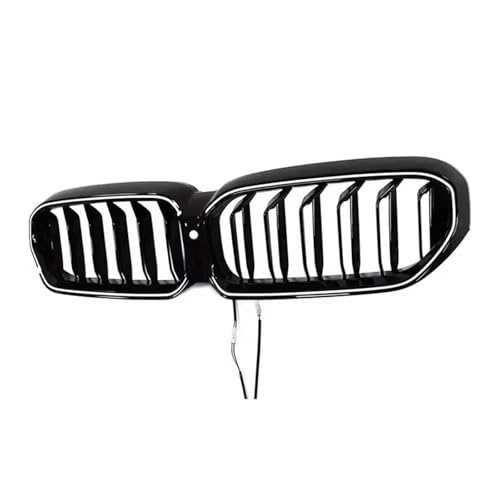 Rejillas Delanteras Para Serie 5 G30 G38 G31 Facelift LCI 2021 2022 2023 Rejilla De Riñón Luz Led Rejilla De Carreras Rejillas Luminosas Rejilla Radiador
