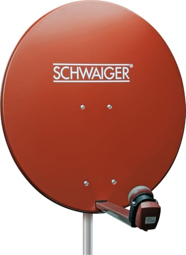 Schwaiger Satellitenschüssel 173 – Offset-Antenne für Satellitenempfang