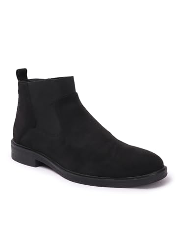 Image of Carlton London Men's Chelsea Comfortable Slip-On Round Toe Boot