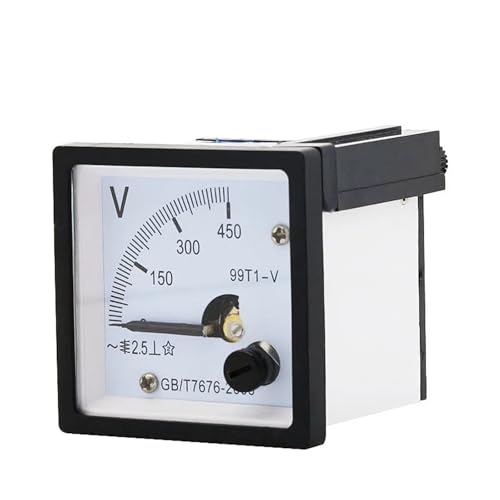 Voltmètre analogique 1000V haute précision à aiguille stable