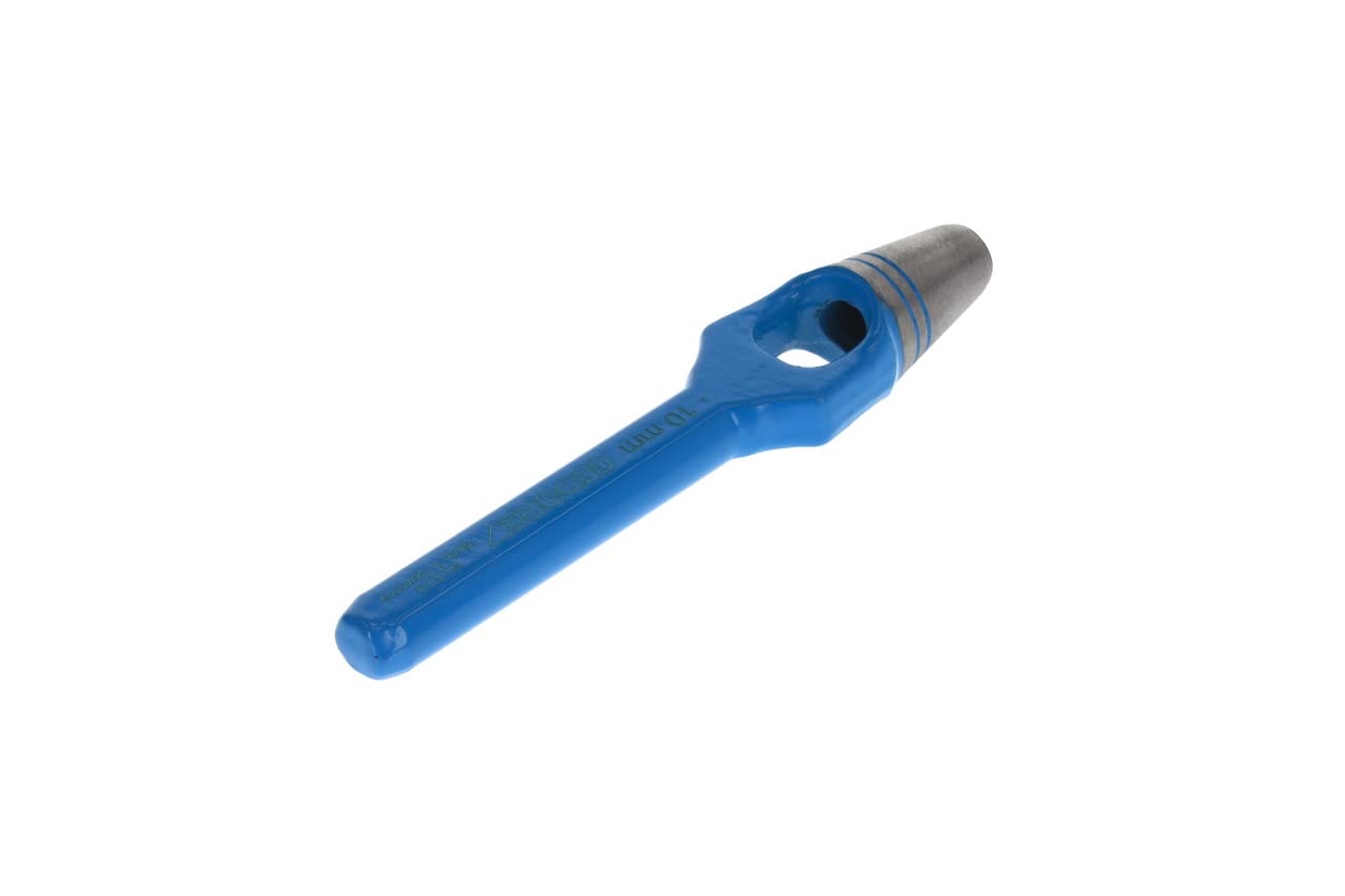 GEDORE Arc punch for soft materials, Ø 10 mm, Rubber leather gaskets fabric, Round, 130 mm long, Punch, 570010