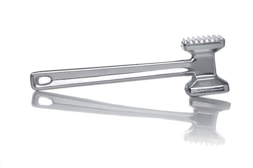 RISOLI' | RAVIOLCASA, Batticarne a Martello, in Alluminio Pressofuso Riciclato Brillantato, Made in Italy