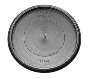 Caplugs BPF-4 Kunststoff Verschlussstopfen, 2 Stück