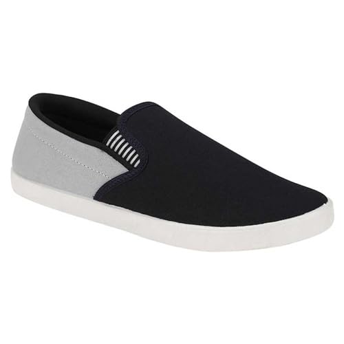 Image of BRUTON Men's Sneakers Loafers Shoes - (Pack of 1) Grey, Size -8