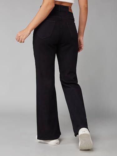 Image of Dolce Crudo Women's High Waist Straight Fit Jeans