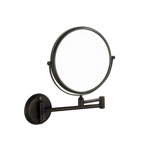 KKCD - Miroir Lumineux Maquillage Miroir Mural Pour Salle De Bain, Miroir De Maquillage Avec Grossissement 1 / 3x Sur Les Deux Faces [conception Pivotante À 360 °] Miroir Extensible Pour Salle De Bain Cover