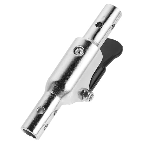 LOORGVEL Interruptor Plegable de Hierro para Respaldo de Silla de Ruedas, Accesorio de Soporte Trasero, Mecanismo de Bloqueo Seguro, Compatible Múltiples Modelos, Adecuado para Uso en Casa