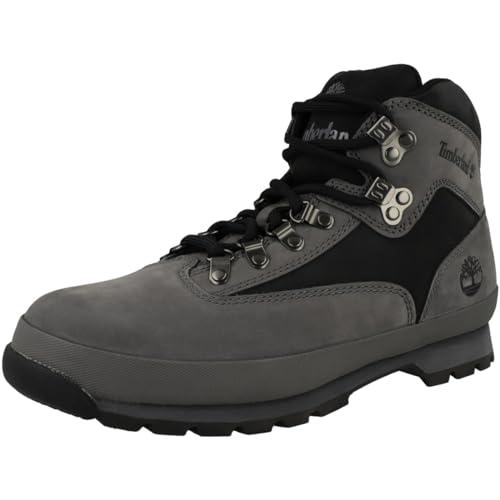 Image of Timberland Men's Euro Hiker Leather, Medium Grey Nubuck, 11 Medium