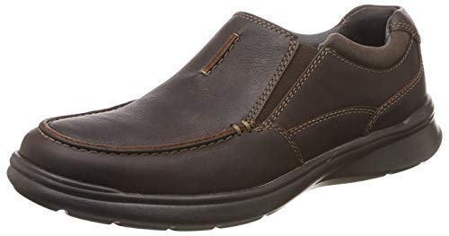 Image of Clarks Men's Cotrell Free Brown Oily Boat Shoes - 7 UK /India (41 EU)(91261315637070)