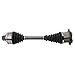 TRQ CV Axle Shaft Assembly Front Compatible with 2018-2020 Audi Q5 2021-2023 Q5 PHEV 2021-2022 Q5 Sportback