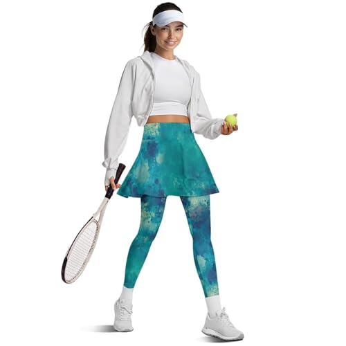 Skirted Leggings for Women with Pockets Golf Skirt with Leggings Athletic Skirt with Leggings Soft Picklebal Skirts4