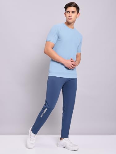 Image of TECHNOSPORT Men Mid Rise Regular Fit Active Track Pant - (MPOR15) Pack of 1