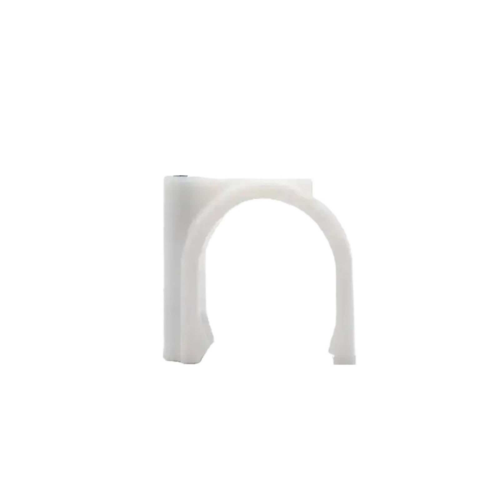 Dpnentv 14Mm 100Pcs Round Steel Nail Cable Clips 12-25Mm Wall Wire Fixing Buckle Holders(14Mm)