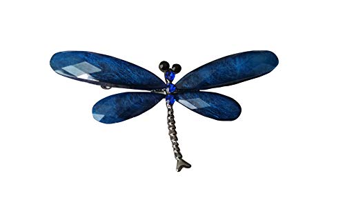 Preisvergleich Produktbild Eillwin Blaue Libelle Schöne glänzende Brosche für Frauen