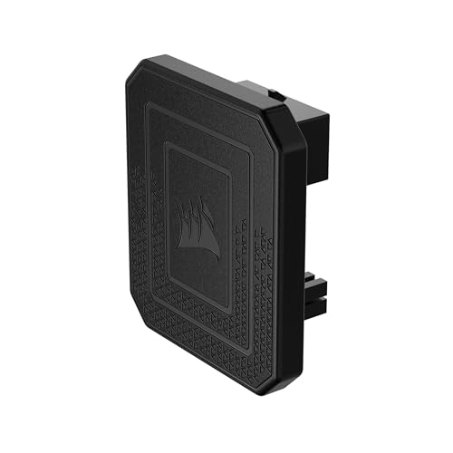 Image of Corsair PCIe 5.0 12VHPWR GPU Power Bridge - for NVIDIA GeForce RTX 40 Series - 180 Bend - Right-Angle Adapter - Clean Cabling - Only for Use with PCIe 5.0 12VHPWR GPUs - Black